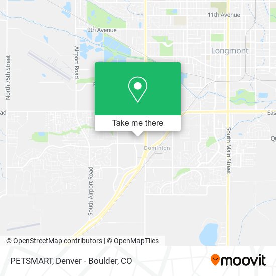 PETSMART map