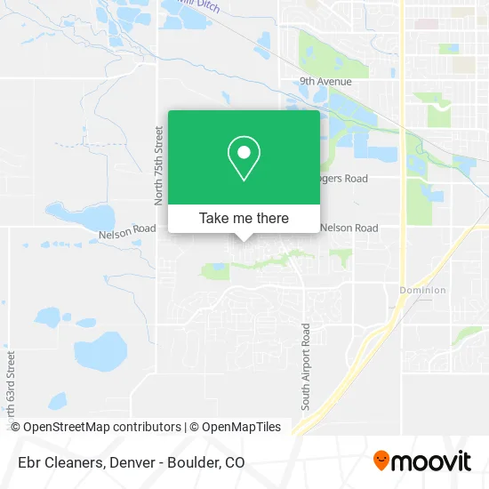 Ebr Cleaners map