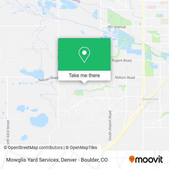 Mowglis Yard Services map