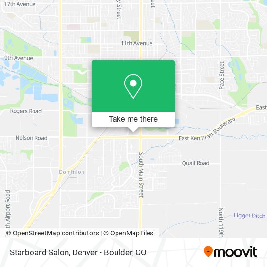 Starboard Salon map