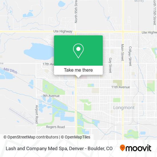 Lash and Company Med Spa map