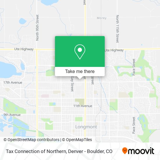 Mapa de Tax Connection of Northern
