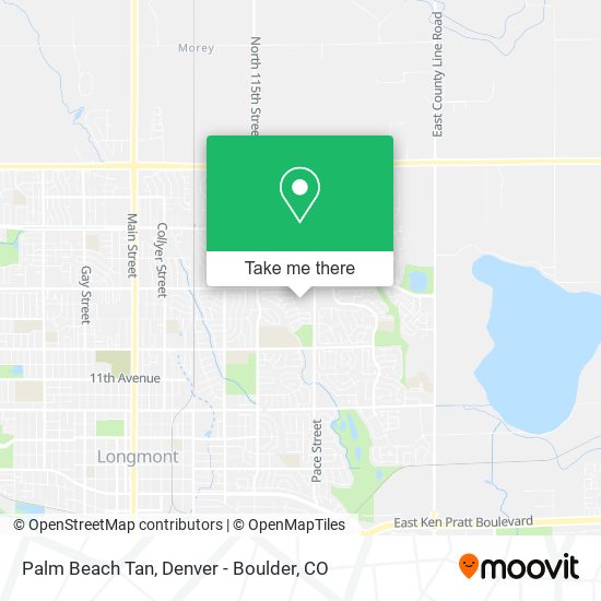 Palm Beach Tan map