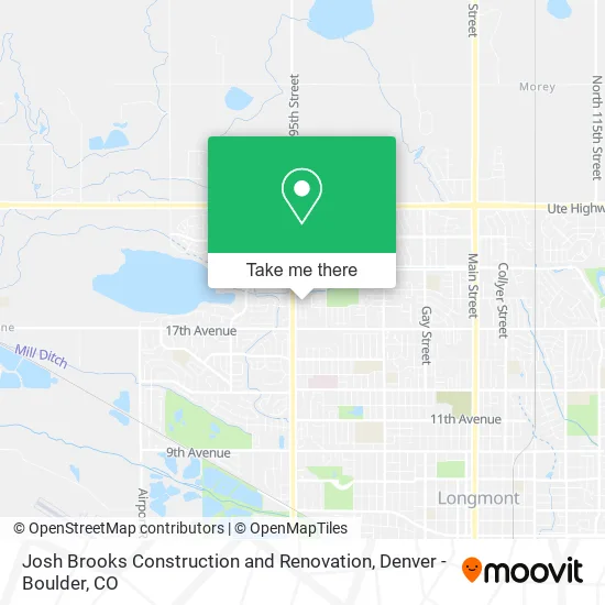 Josh Brooks Construction and Renovation map