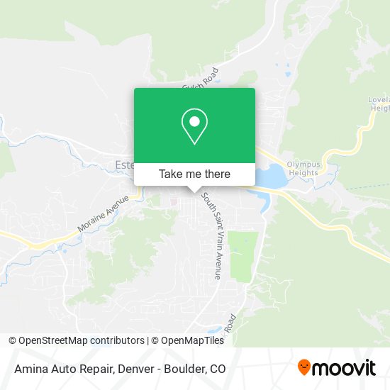 Amina Auto Repair map