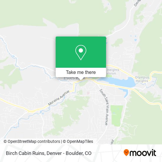 Birch Cabin Ruins map