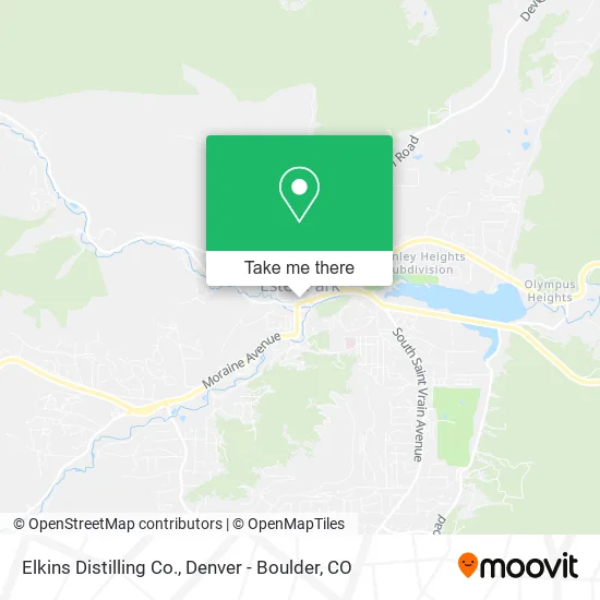 Elkins Distilling Co. map