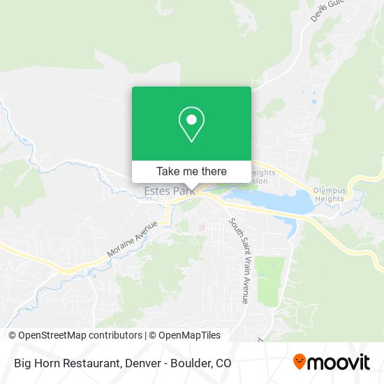 Big Horn Restaurant map