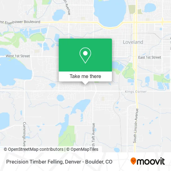 Precision Timber Felling map
