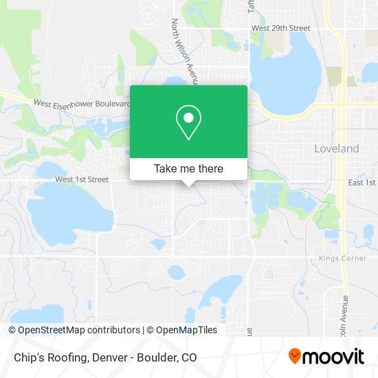 Chip's Roofing map