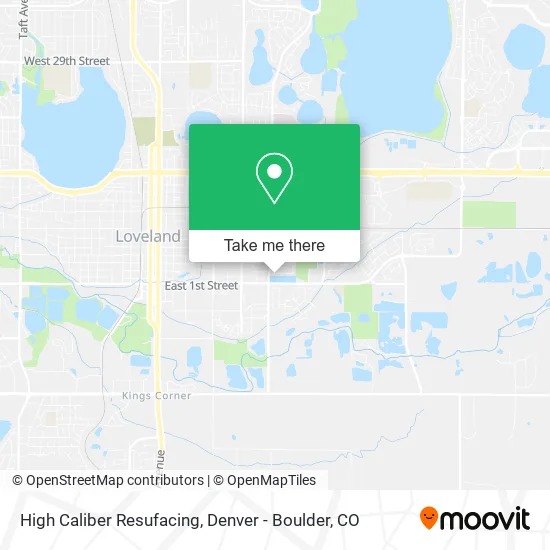 High Caliber Resufacing map