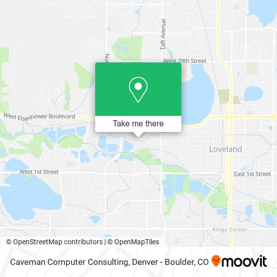 Caveman Computer Consulting map