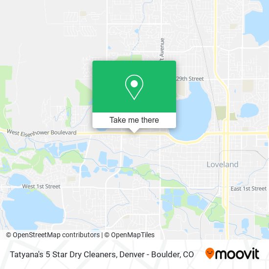 Mapa de Tatyana's 5 Star Dry Cleaners
