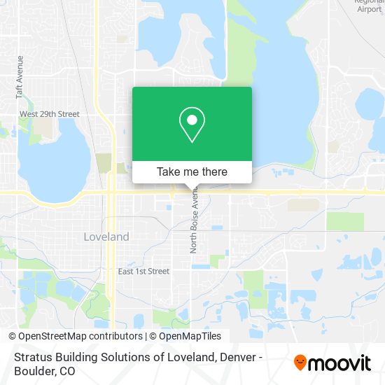 Stratus Building Solutions of Loveland map