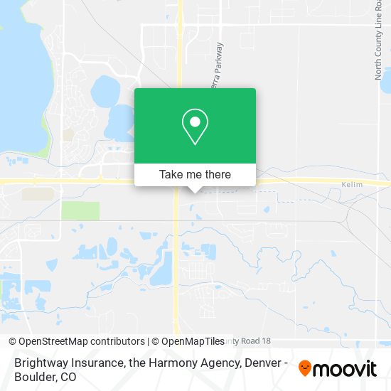 Mapa de Brightway Insurance, the Harmony Agency