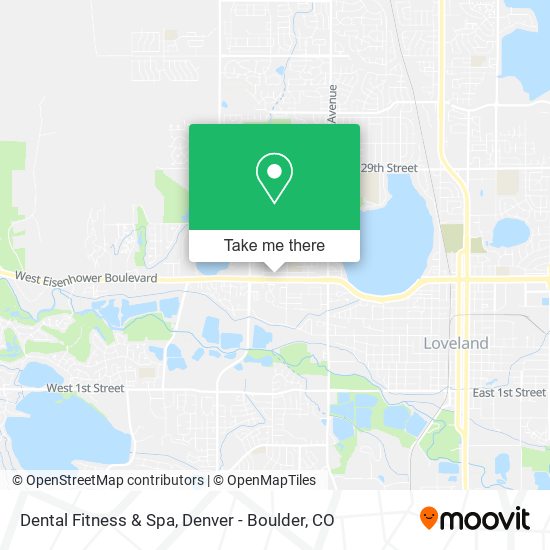 Dental Fitness & Spa map