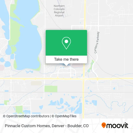 Pinnacle Custom Homes map