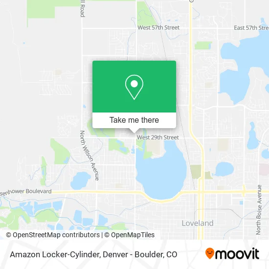 Amazon Locker-Cylinder map