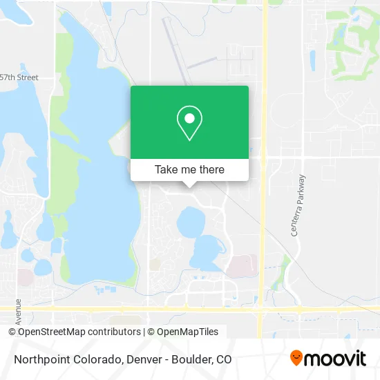 Northpoint Colorado map