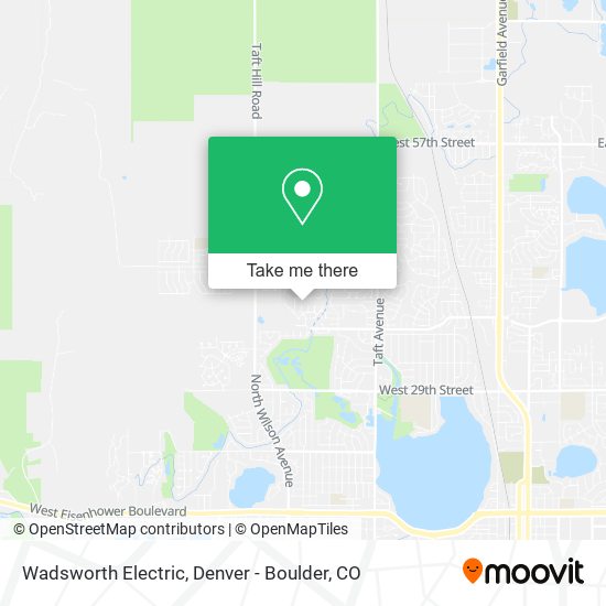 Mapa de Wadsworth Electric