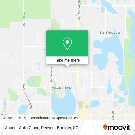 Ascent Auto Glass map