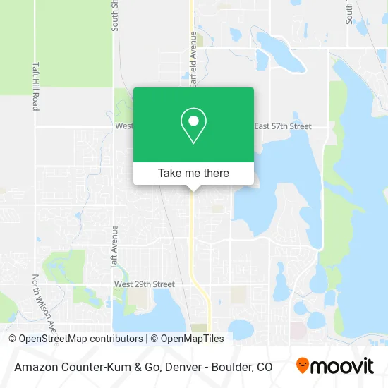 Amazon Counter-Kum & Go map