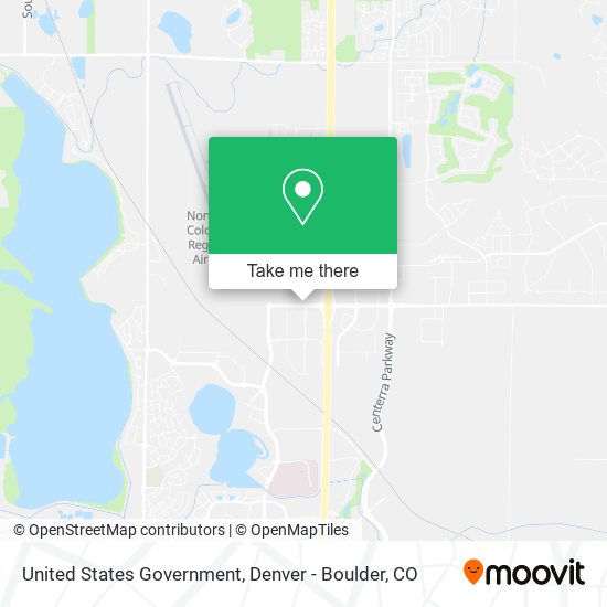 Mapa de United States Government