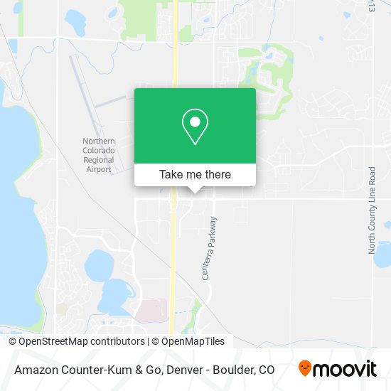 Mapa de Amazon Counter-Kum & Go