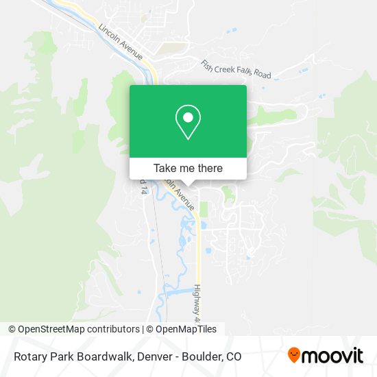 Mapa de Rotary Park Boardwalk