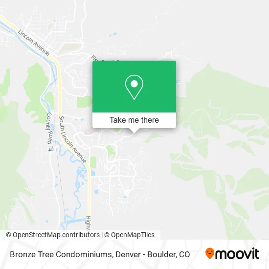 Bronze Tree Condominiums map