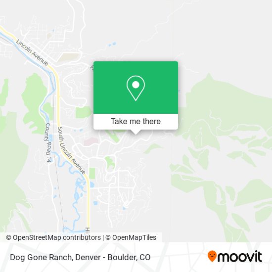 Mapa de Dog Gone Ranch