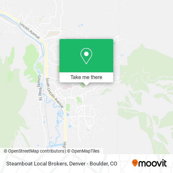Mapa de Steamboat Local Brokers
