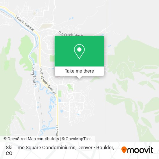 Ski Time Square Condominiums map