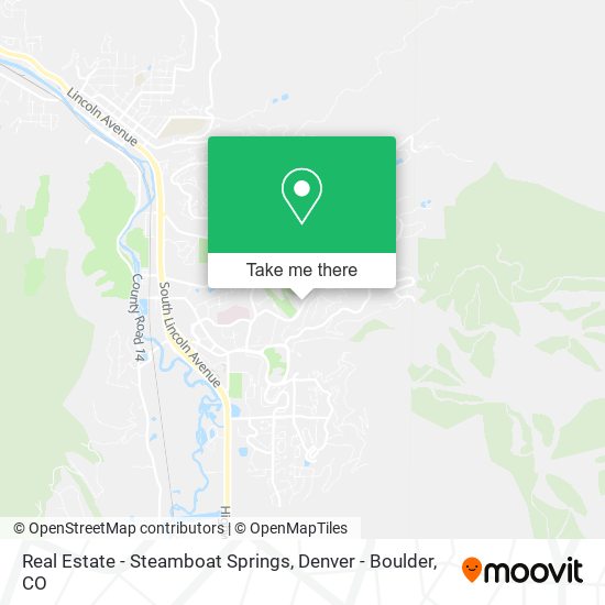 Mapa de Real Estate - Steamboat Springs