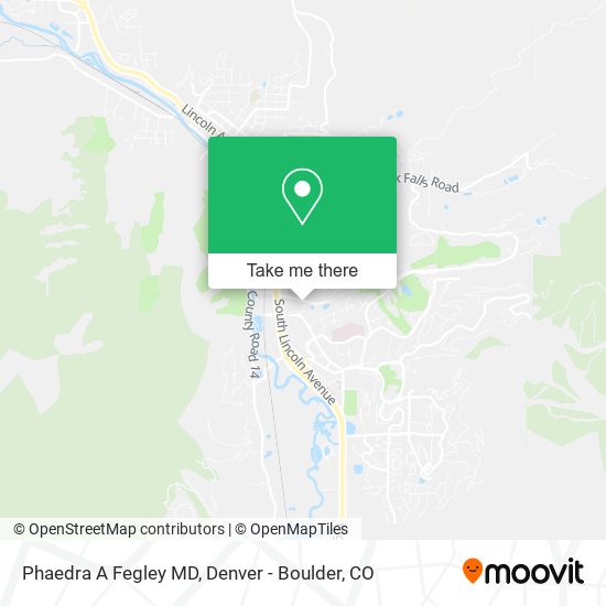 Phaedra A Fegley MD map