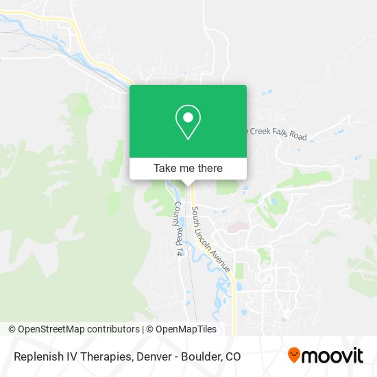 Replenish IV Therapies map