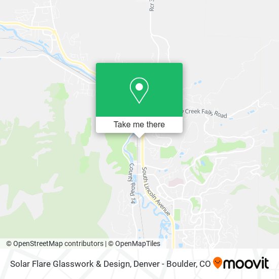 Mapa de Solar Flare Glasswork & Design