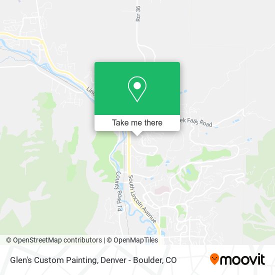 Glen's Custom Painting map