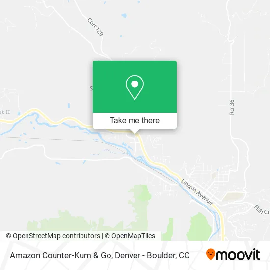 Amazon Counter-Kum & Go map