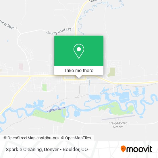 Mapa de Sparkle Cleaning