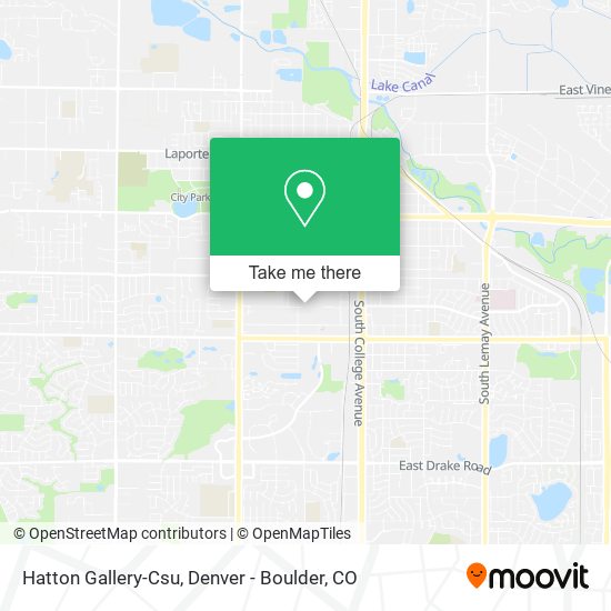 Hatton Gallery-Csu map