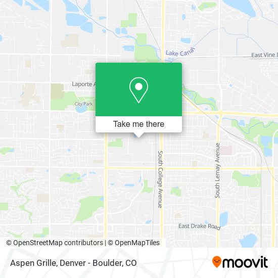 Mapa de Aspen Grille