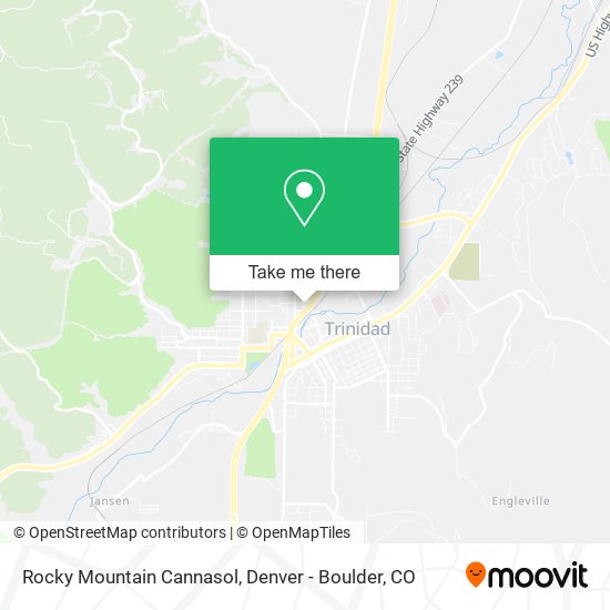 Rocky Mountain Cannasol map