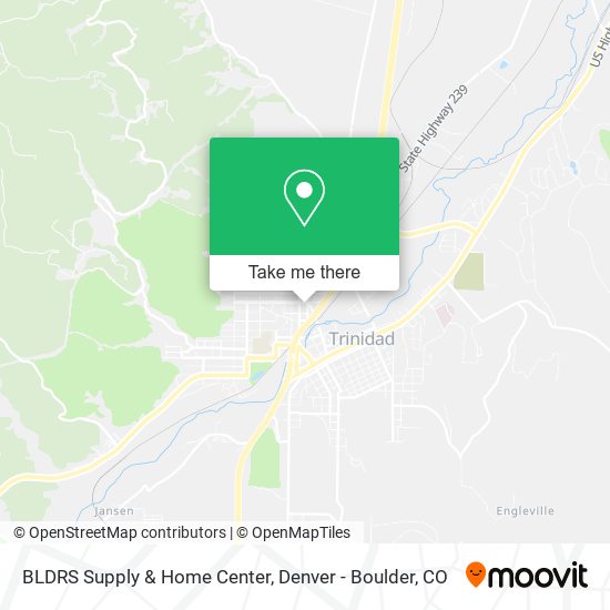 BLDRS Supply & Home Center map