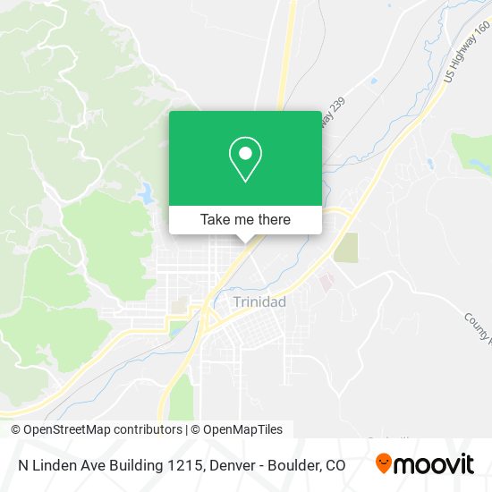 N Linden Ave Building 1215 map