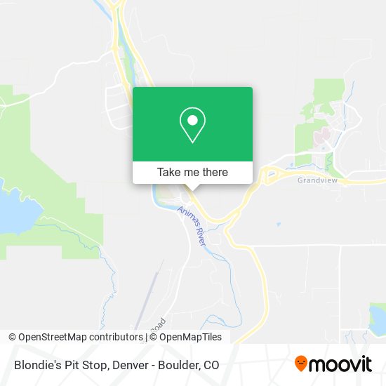 Blondie's Pit Stop map