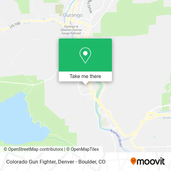 Colorado Gun Fighter map