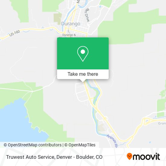 Mapa de Truwest Auto Service