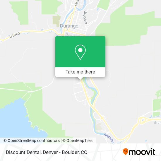 Mapa de Discount Dental