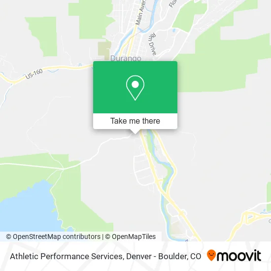 Athletic Performance Services map